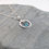 Thumbnail: Sterling Silver Halo Pendant with rare Teal Flash Glass