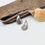 Thumbnail: Sterling Silver Mussel Shell Drop Earrings