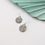 Thumbnail: Sterling Silver Scallop Shell Drop Earrings