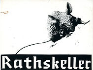 Rat blank poster early 80s I assume WVA.