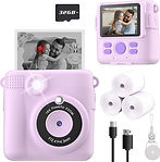 Cute pink instant camera gift idea