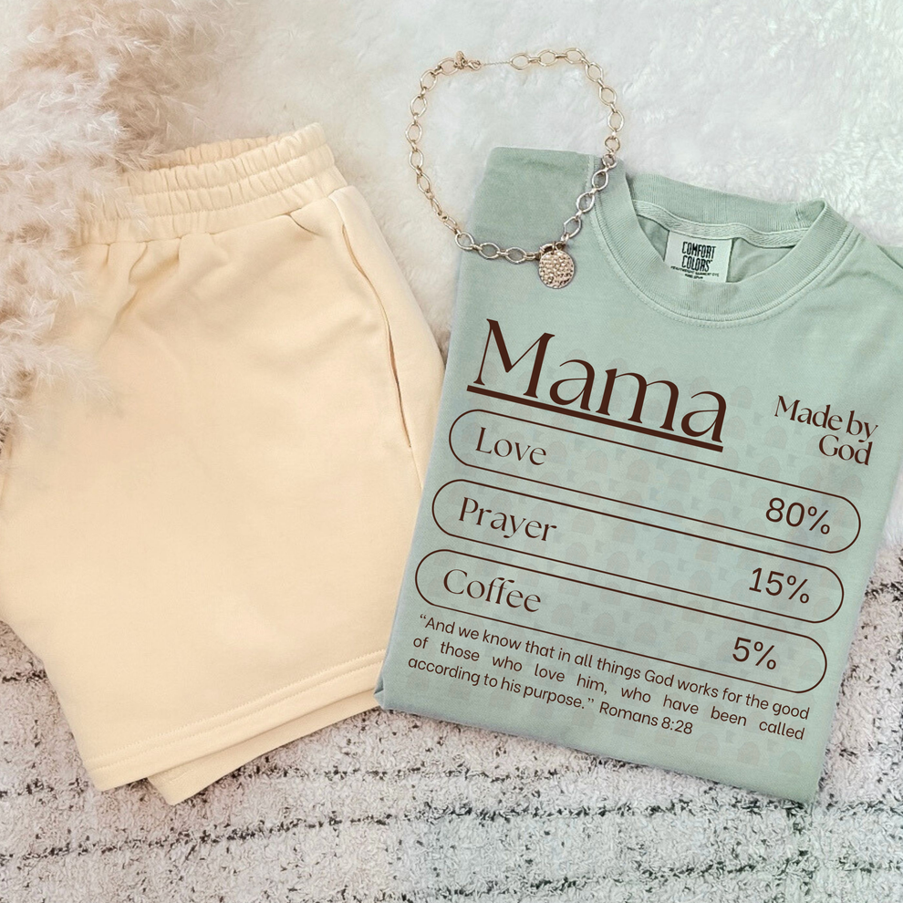 Mama comfort colors tshirt