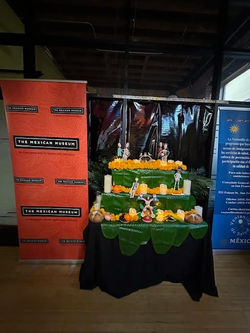 SF Mexico Consulate - Altare de dia de muertos