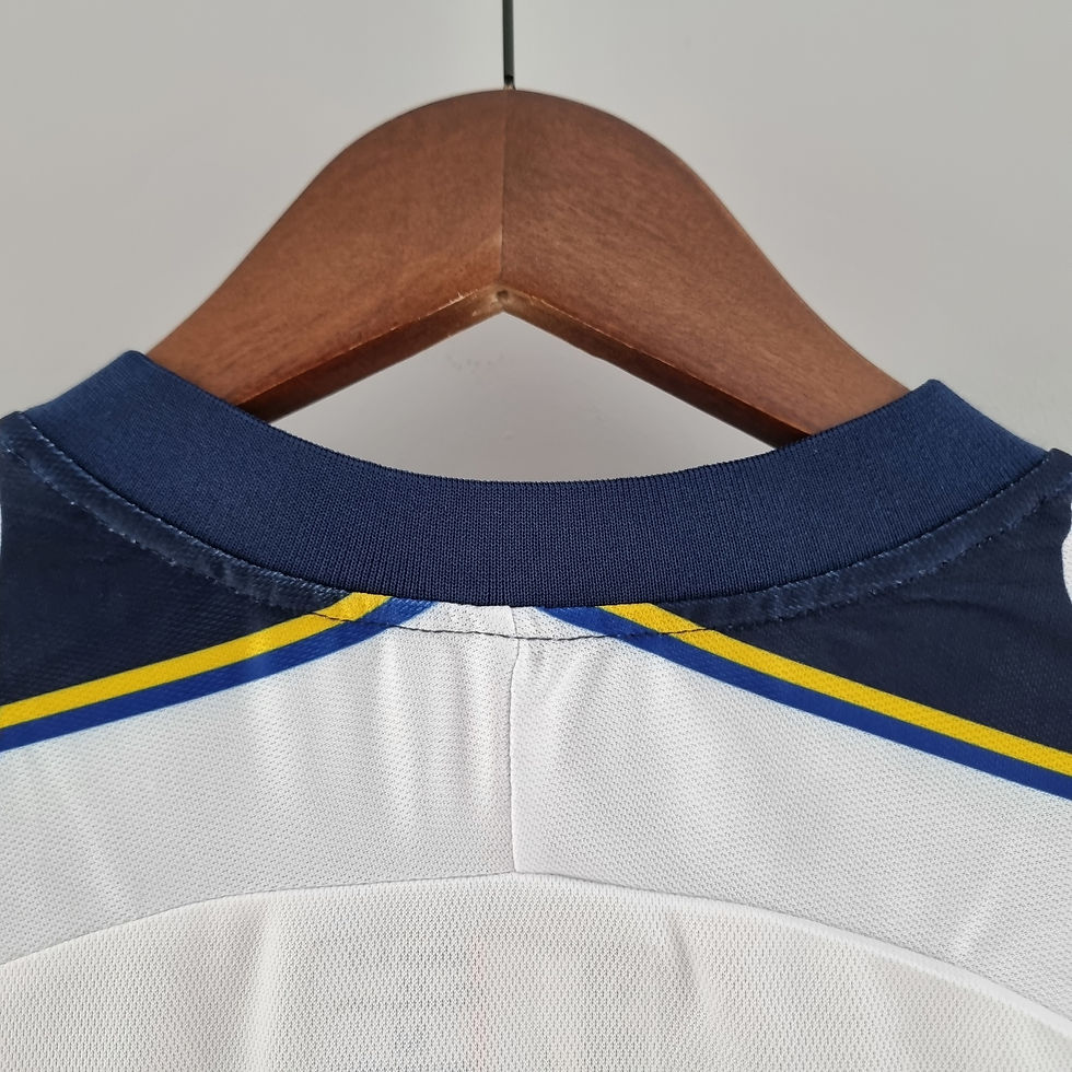 Miniatura: Camisa Retro Parma 2001-02 Masculina