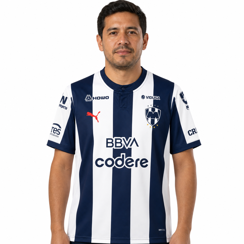 Camisa Torcedor Monterrey Home 2026/27 Masculina