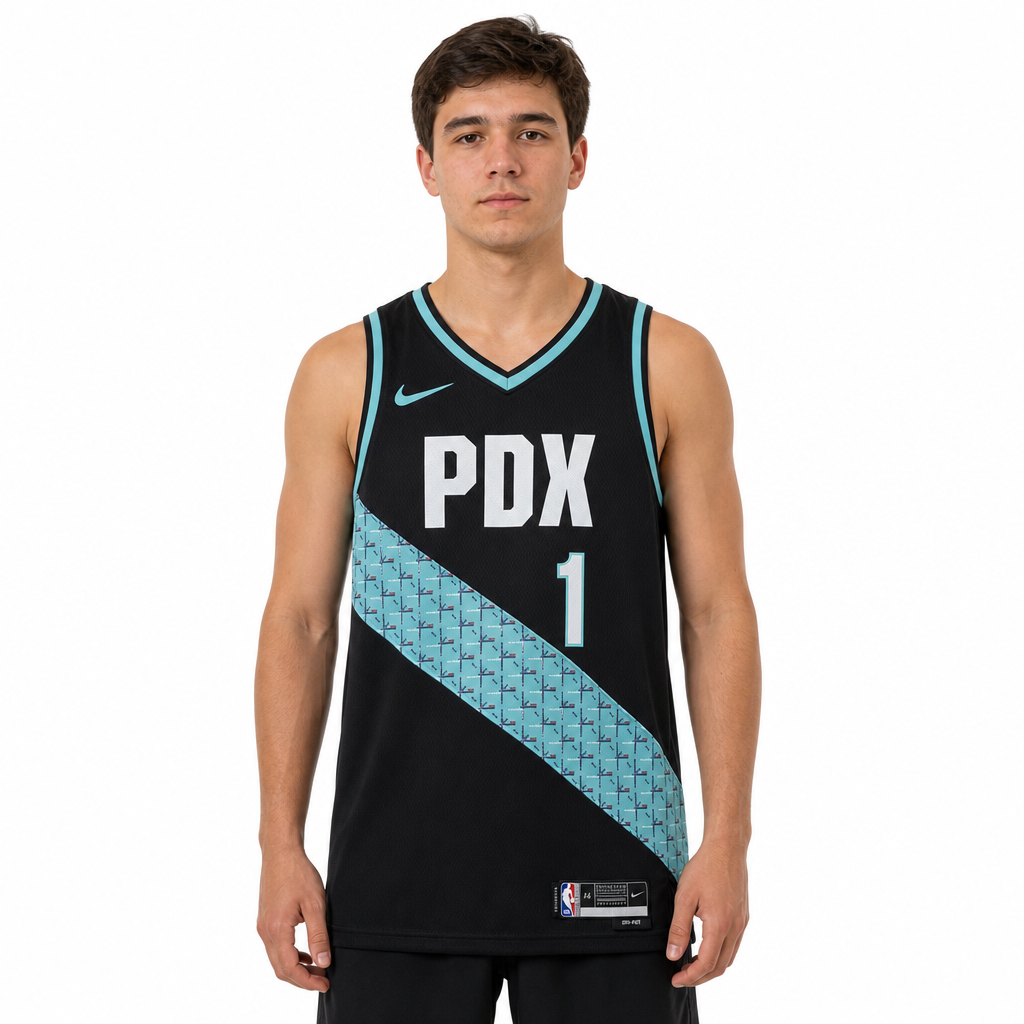 Camisa Torcedor Portland Trail Blazers City Edition 2025/26 Masculina