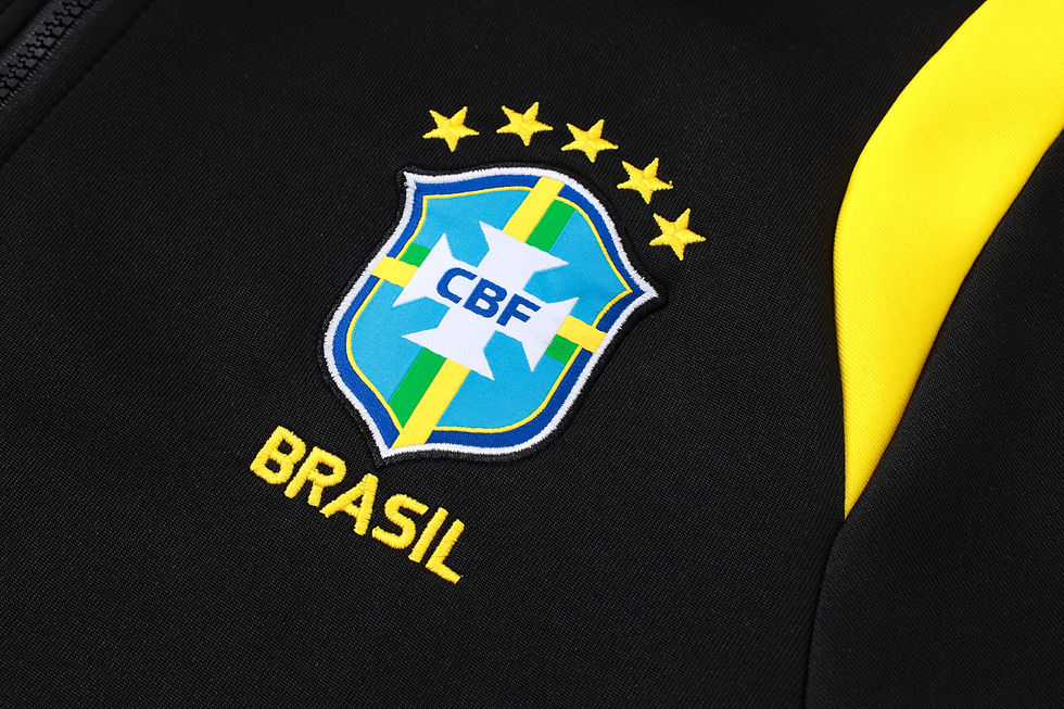 Miniatura: Conjunto Seleção Brasileira Black edition Masculino | Casaco + Calça