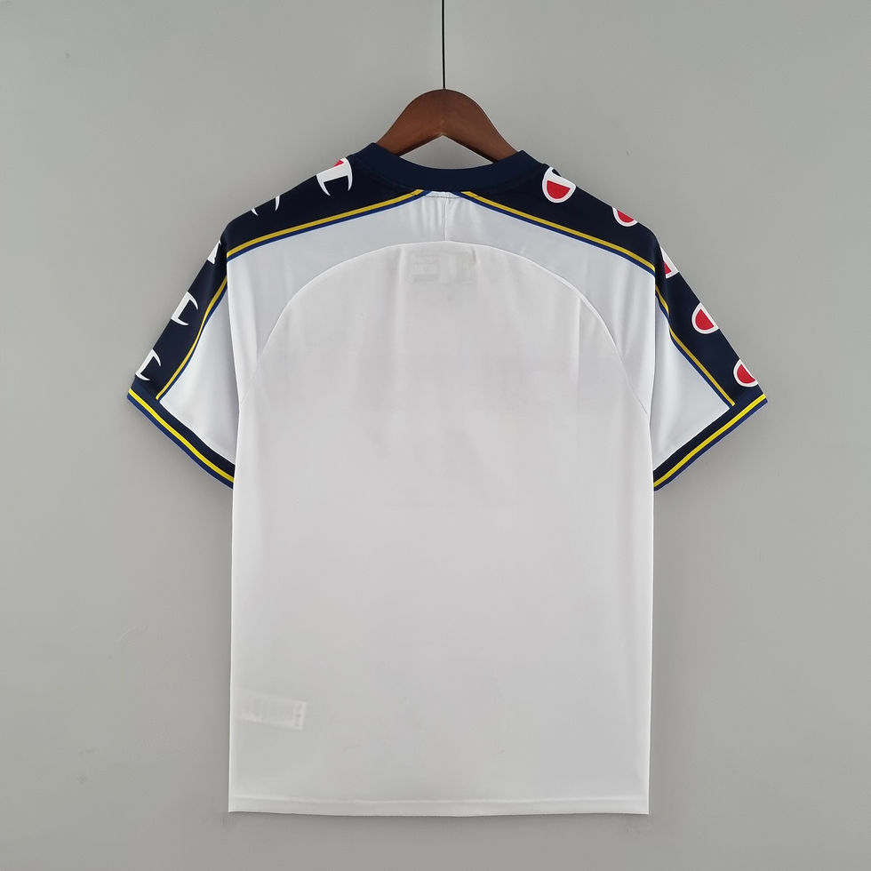 Miniatura: Camisa Retro Parma 2001-02 Masculina