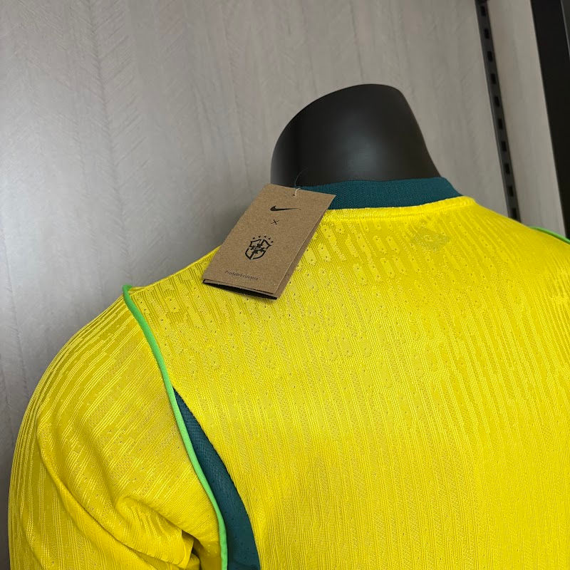Miniatura: Camisa Jogador Brasil Home 2026 Copa do mundo - Masculina - Amarela
