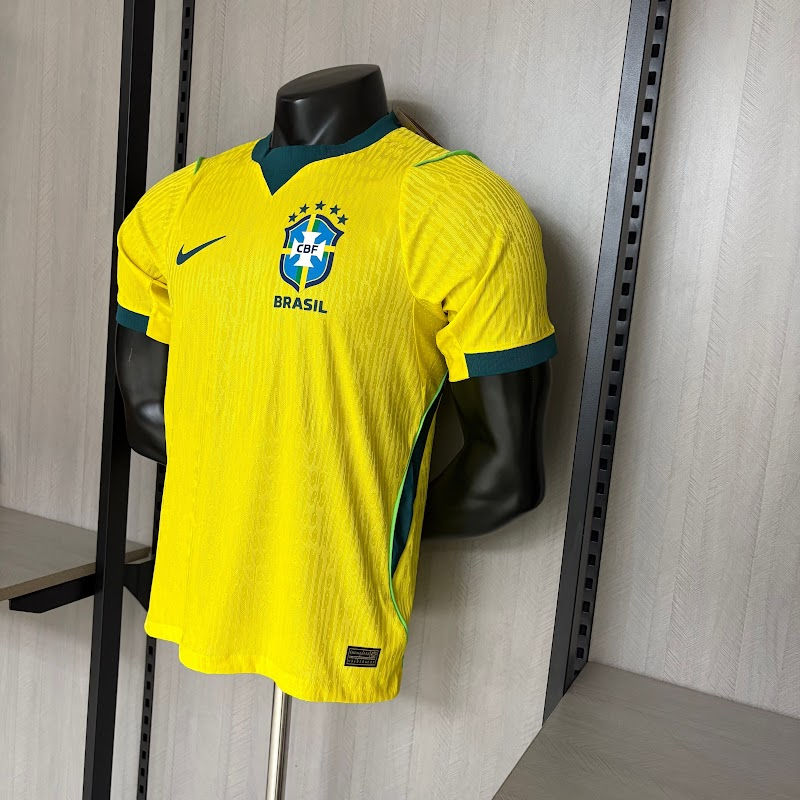 Miniatura: Camisa Jogador Brasil Home 2026 Copa do mundo - Masculina - Amarela