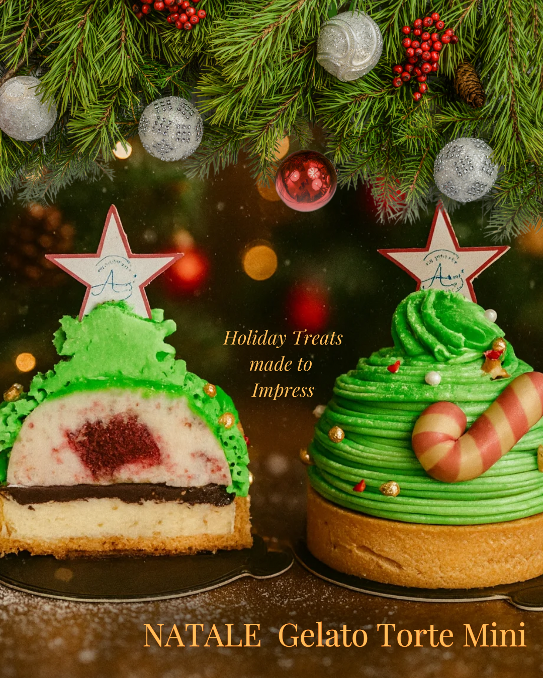 Natale Gelato Torte Mini