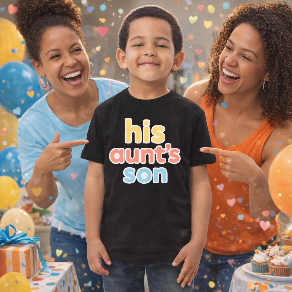 His Aunt’s Son Toddler T-Shirt