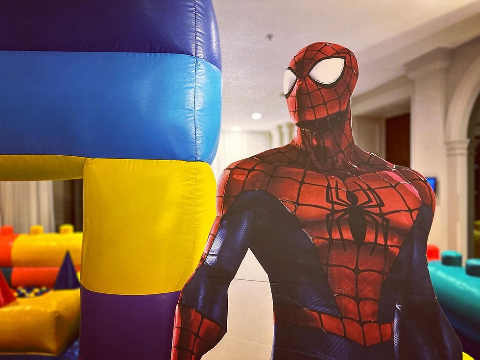 Thumbnail: Wally Jolly's Super Heroes Inflatable Play Park