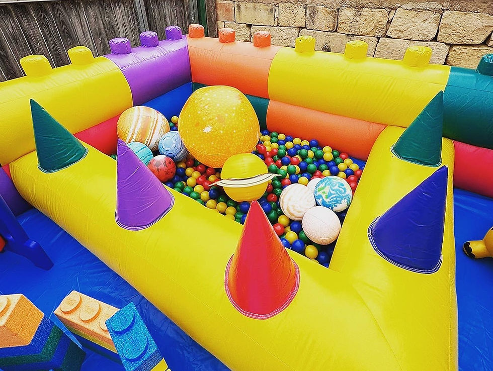 Thumbnail: Wally Jolly's Outer Space Inflatable Play Park