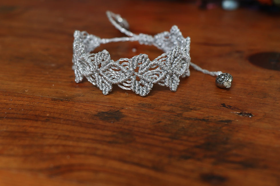 Miniature : Bracelet micro-macramé 020