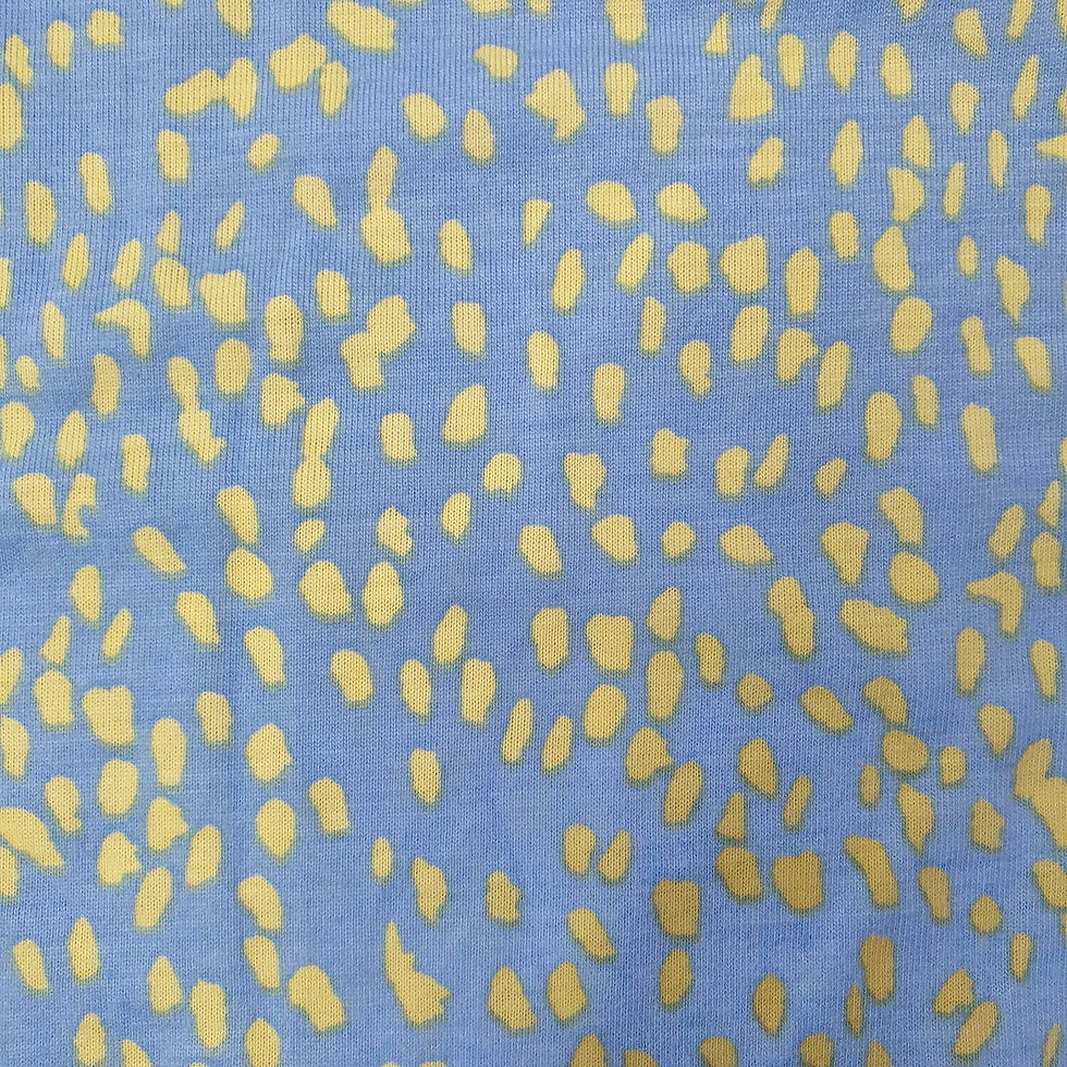 Thumbnail: Ladies Short Sleeve Small Ribbon Pyjamas