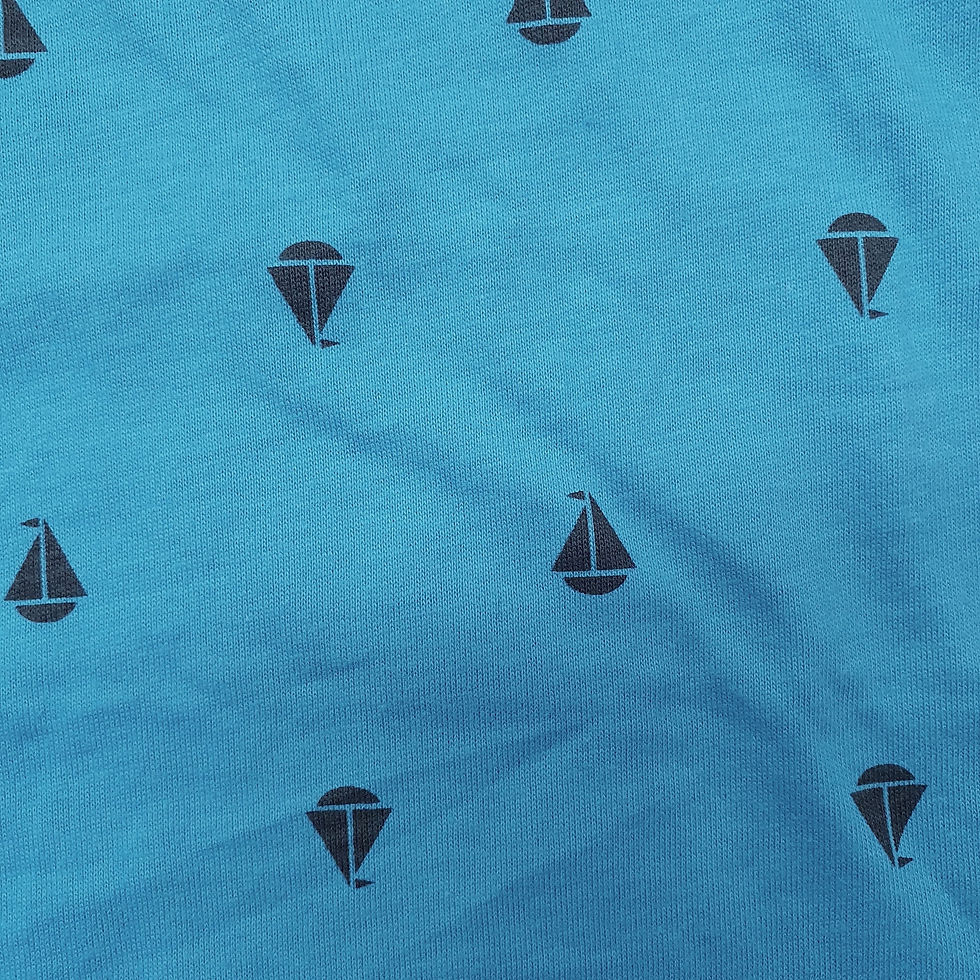 Thumbnail: Ladies Short Sleeve Ribbon Pyjamas