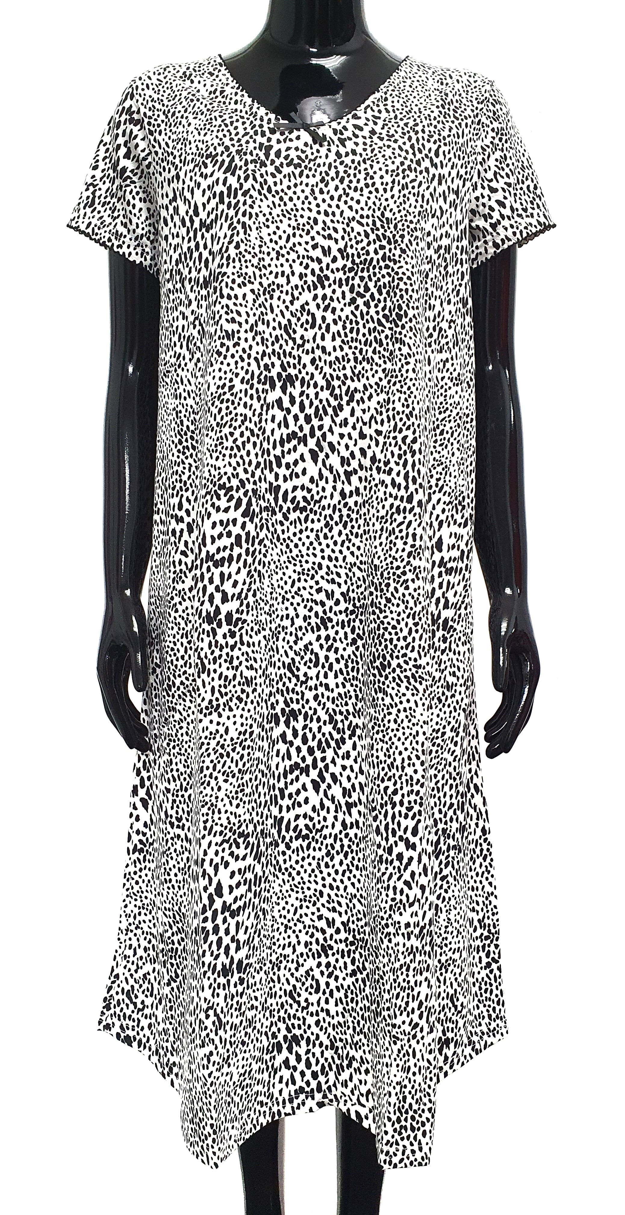 Ladies Short Sleeve Small Ribbon Pyjamas