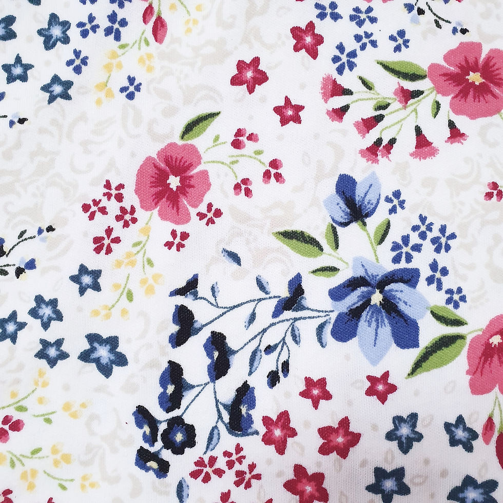 Thumbnail: Ladies Short Sleeve Button Pyjamas