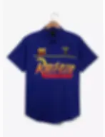 Disney Pixar Cars Lightning McQueen Pit Crew Woven Button-Up. Photo courtesy of BoxLunch.