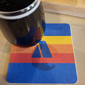 a glass of cabin brewing's english dark mild