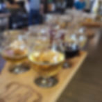 Beer samples at last best brewery