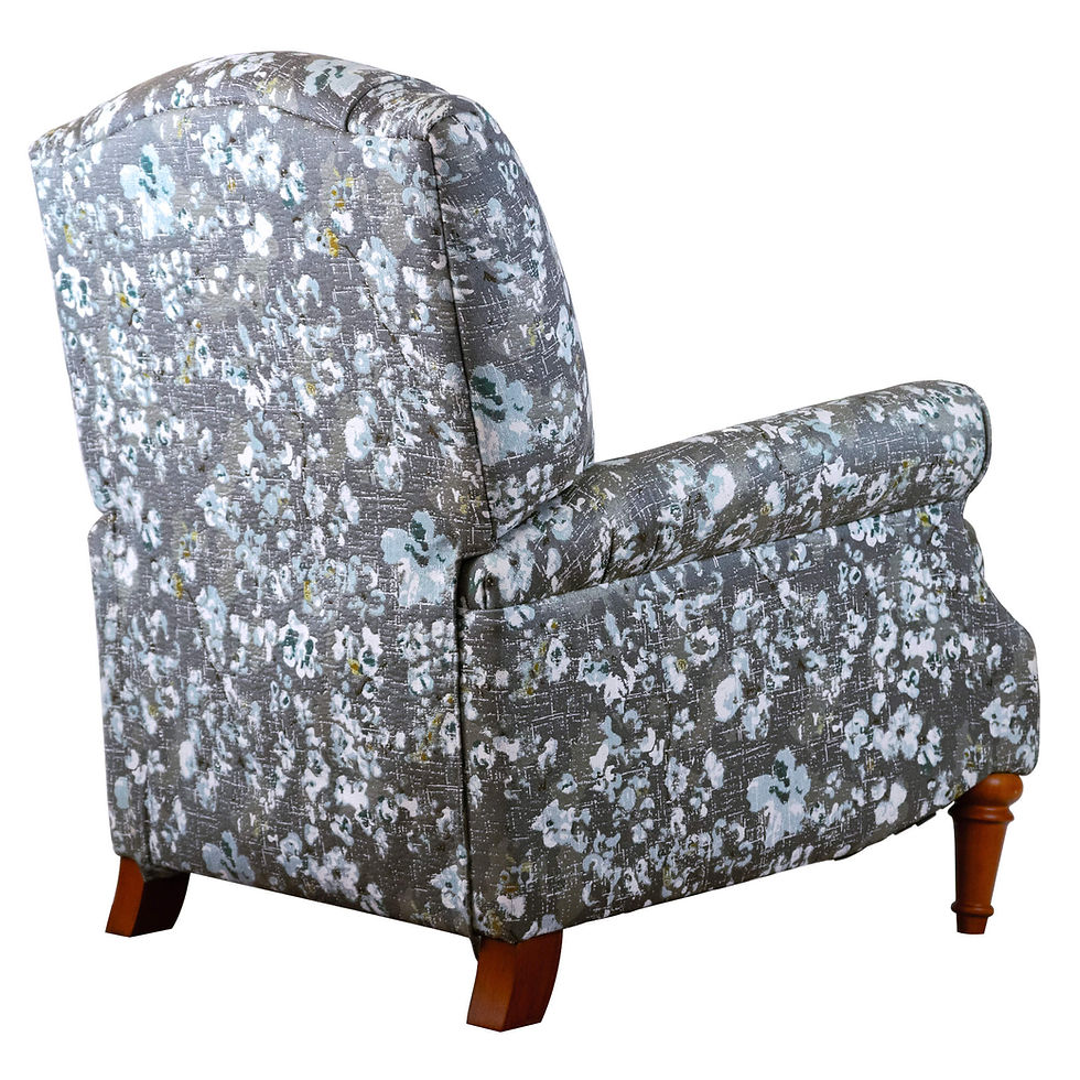 Thumbnail: Shoshanna Pushback Recliner with Matching Pillows