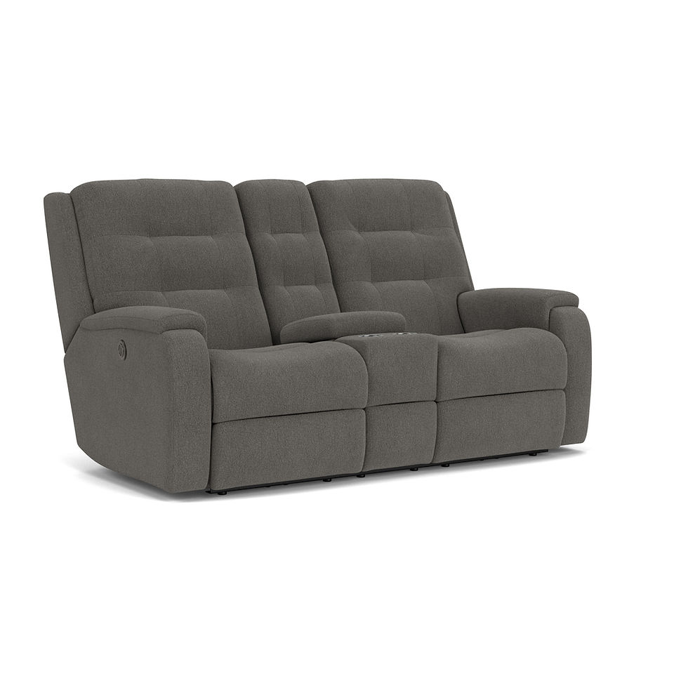Flexsteel Arlo Reclining Console Loveseat