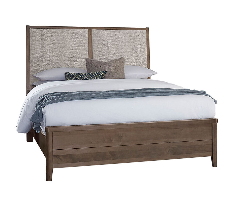 Thumbnail: Vaughan-Bassett Woodbridge Upholstered Bed