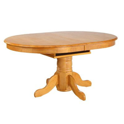Thumbnail: 4266 Oval Butterfly Leaf Dining Table