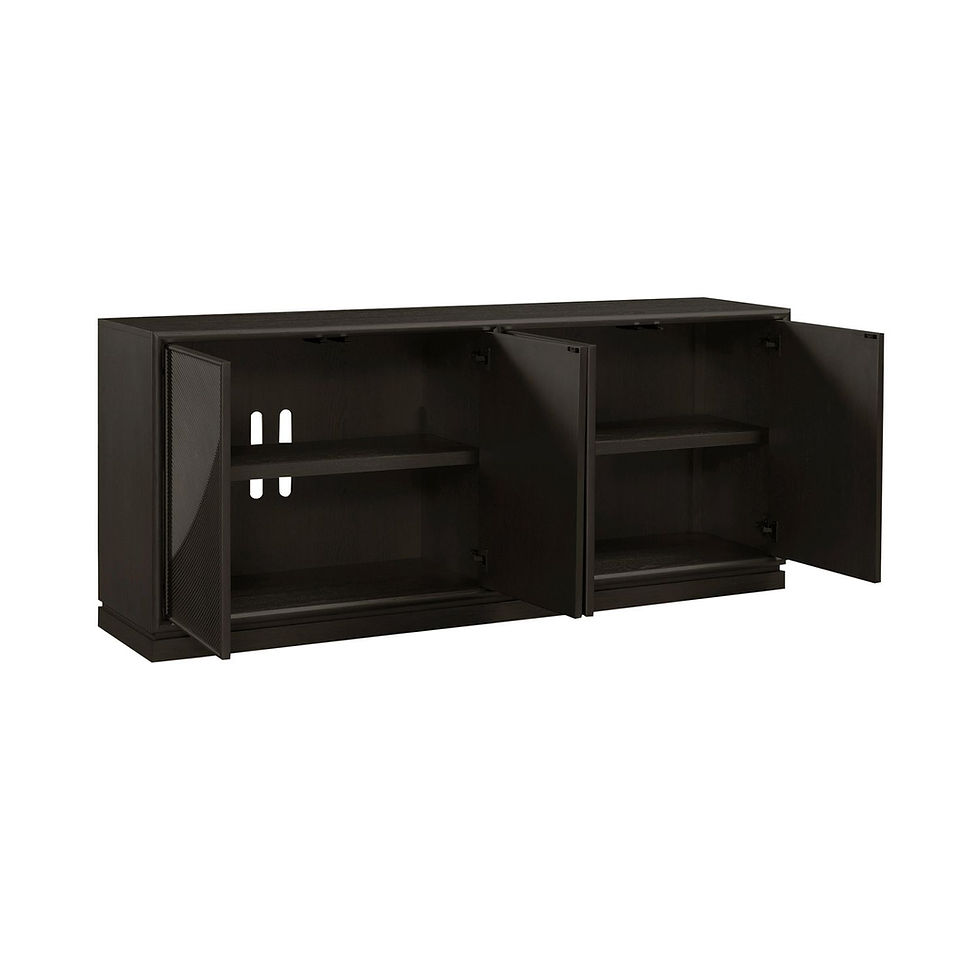 Thumbnail: Dahlia 4 Door Accent Cabinet