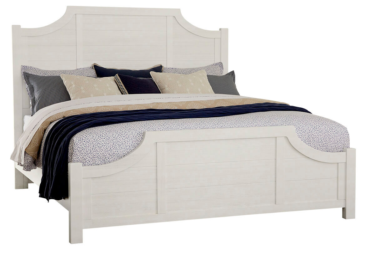 Vaughan-Bassett Maple Road Scalloped Bed