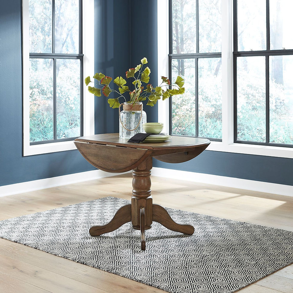 Thumbnail: Carolina Crossing Drop Leaf Dining Table