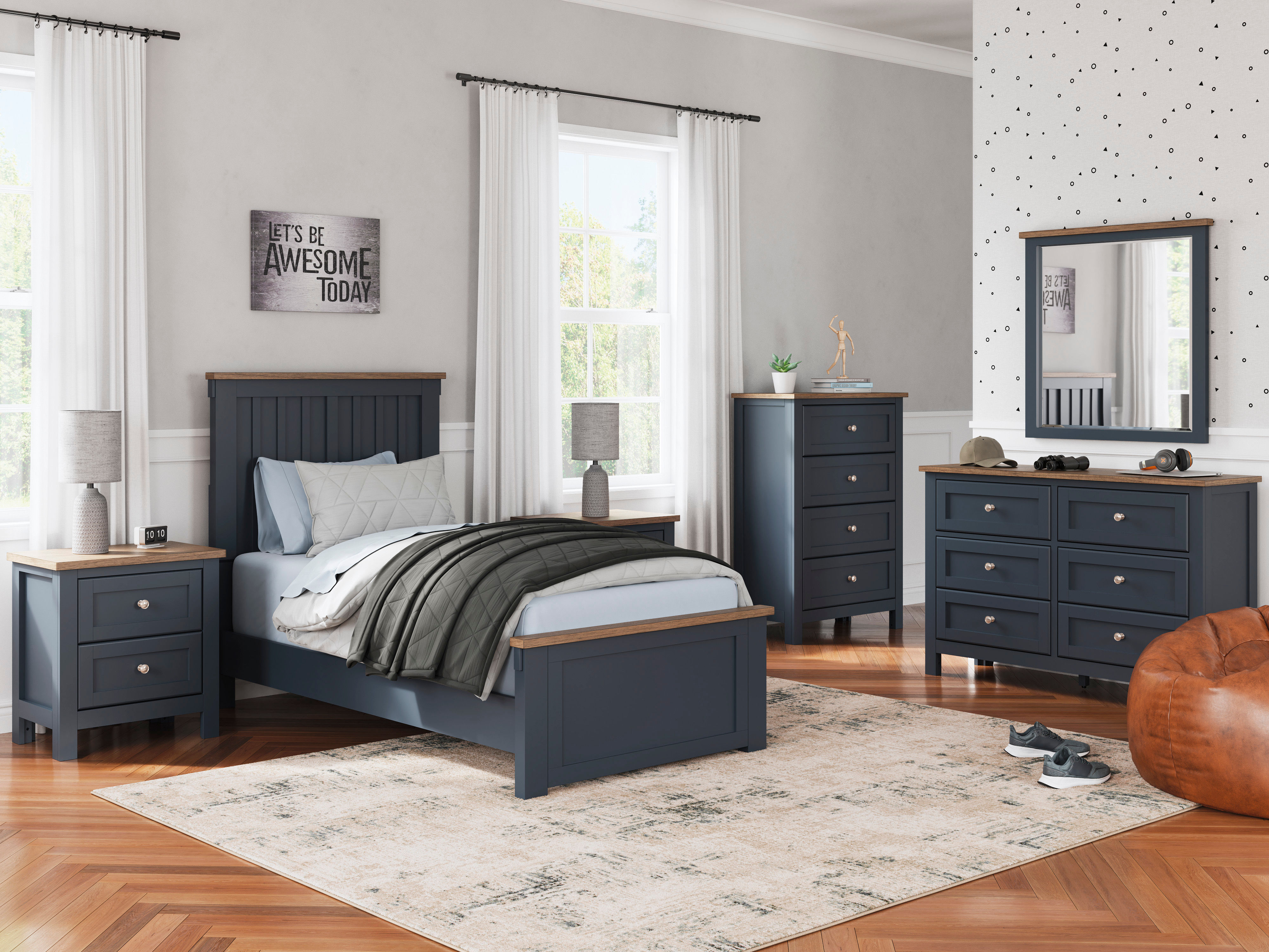 Landocken 5 Piece Youth Bedroom Set
