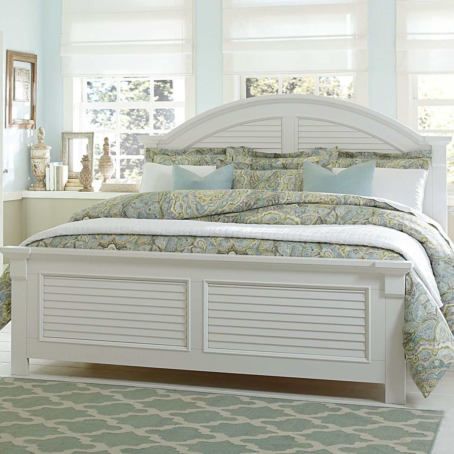 Summer House Panel Bed