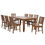 Thumbnail: Brook 4272 Extension Dining Table