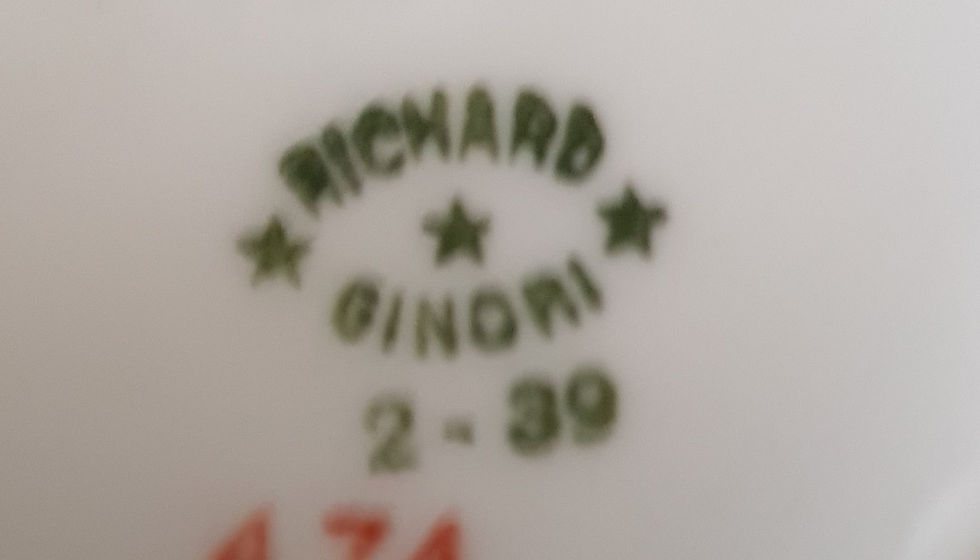Miniatura: Zuccheriera in porcellana Richard