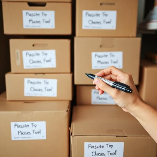 Fragile kitchenware being protected by top-rated long distance movers