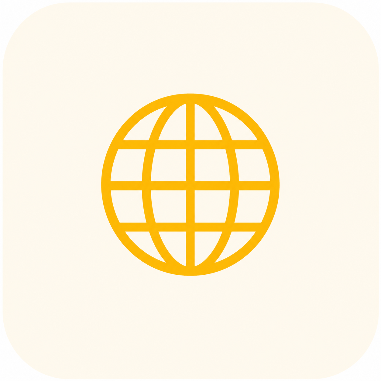 POS system global business management icon