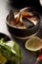 Traditional Thai curry served fresh at Brown Rice buffet London