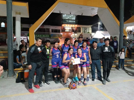 Lollipops, equipo campeón del basquetbol femenil