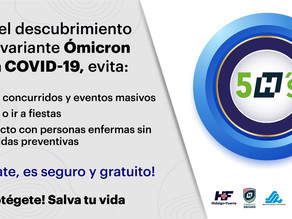 Ante el descubrimiento de la variante Ómicron de la COVID-19, evita: