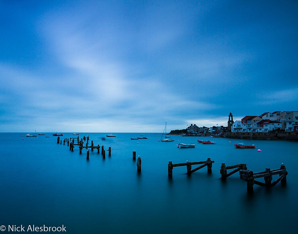 old pier, swanage