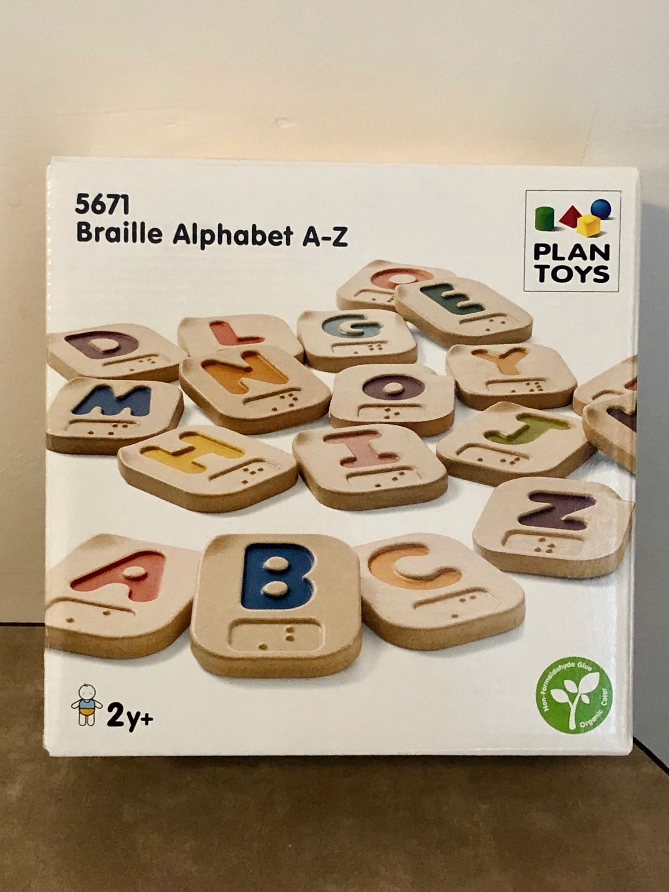 Cognitive: Braille Alphabet Letter Tiles