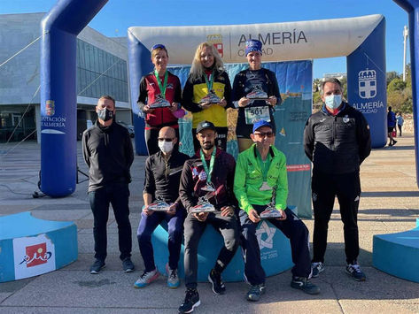 La Ultramaratón Costa de AlmerÃa 2021 ha atraÃdo a 500 deportistas