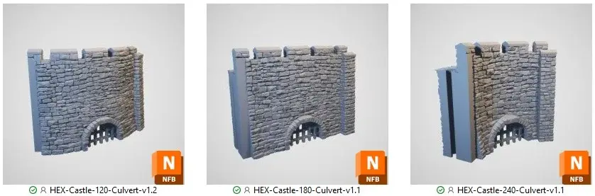 Thumbnail: Hex Castle Wall Culvert
