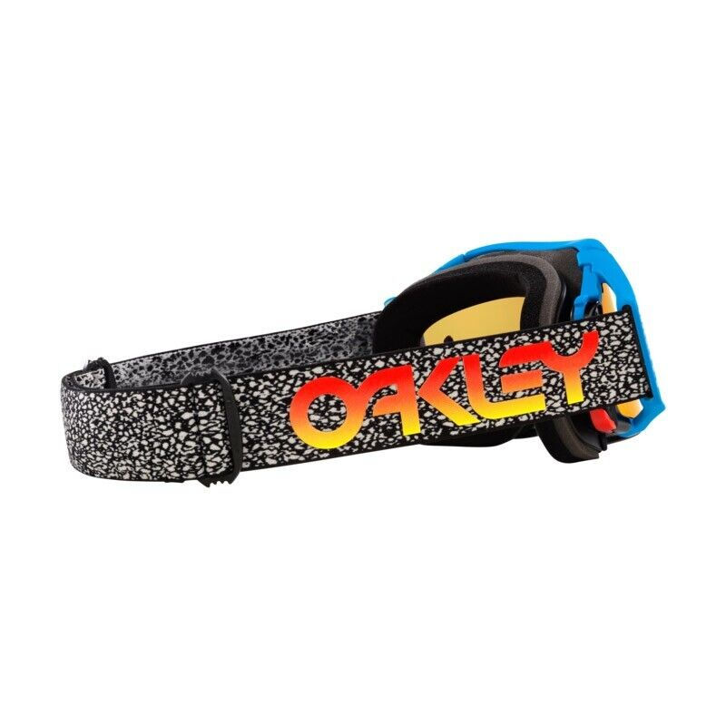 Thumbnail: OAKLEY AIRBRAKE MX BLUE CRACKLE - LENTE PRIZM TORCH IRIDIUM 24