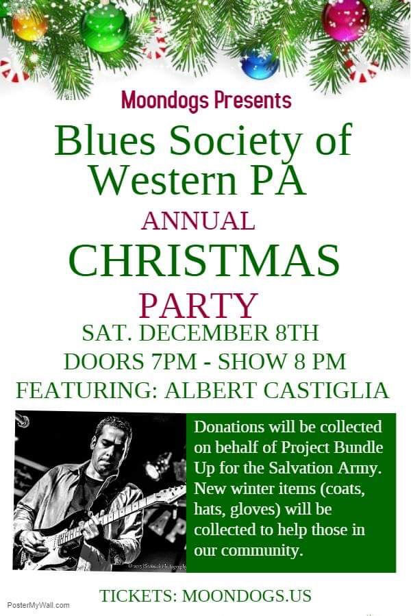 Holiday Party with Albert Castiglia