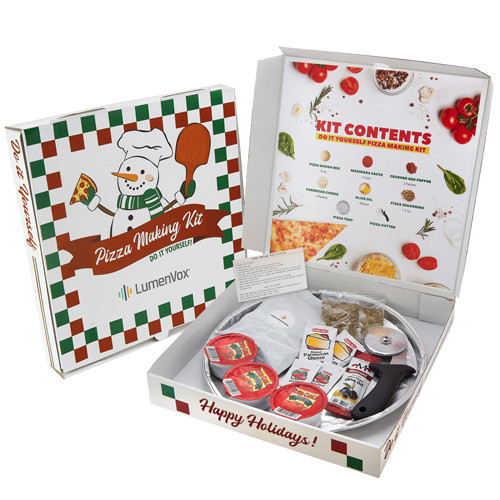 Custom pizza box kit