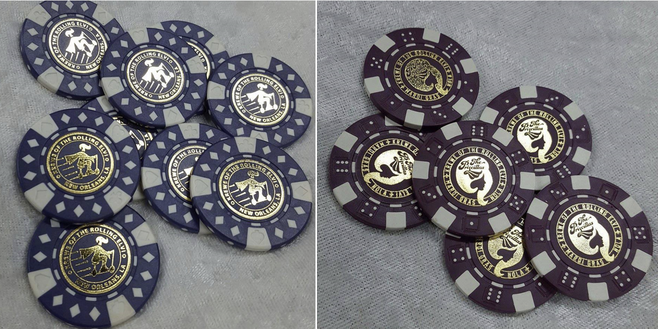 Mardi Gras Throws - Rolling Elvi
